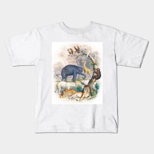 Cover of A history of the Earth (1820) Kids T-Shirt